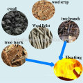 Tipo de pistón Biomassa de combustibles sólidos Briquetas de madera de la máquina